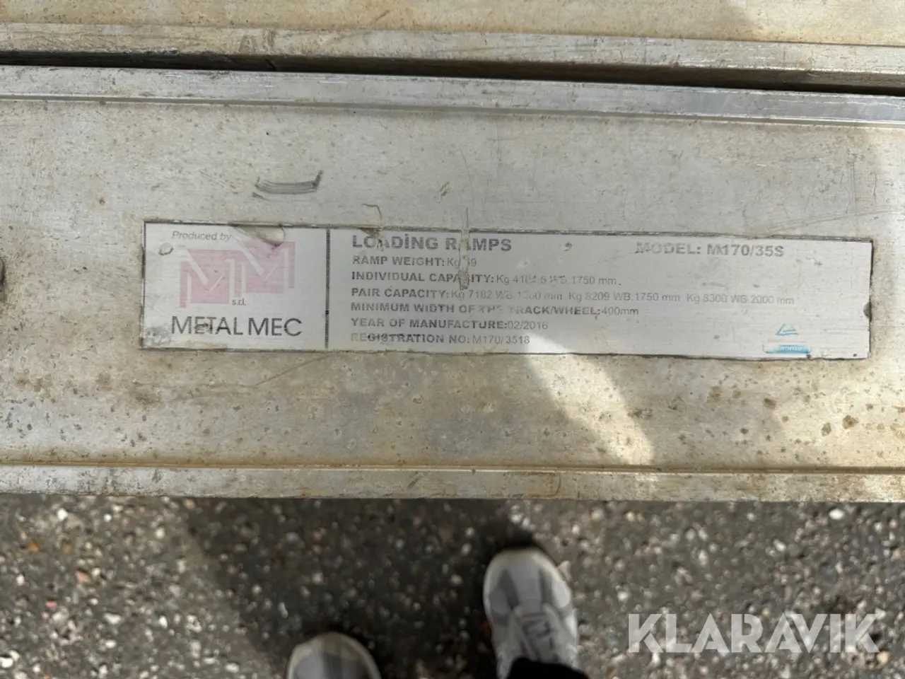 Billede 4 - Ramper Metalmec M170/35S 2 styks