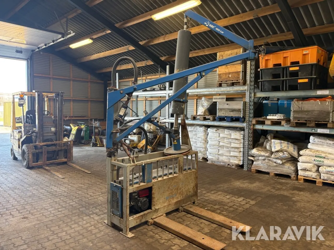 Billede 4 - Fliselægger AL-vac 1600 diesel flex - med sug