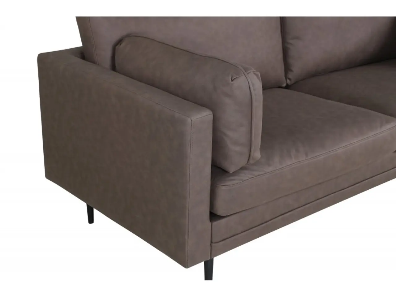 Billede 9 - Boom 3 personers Sofa - Sort og Brun