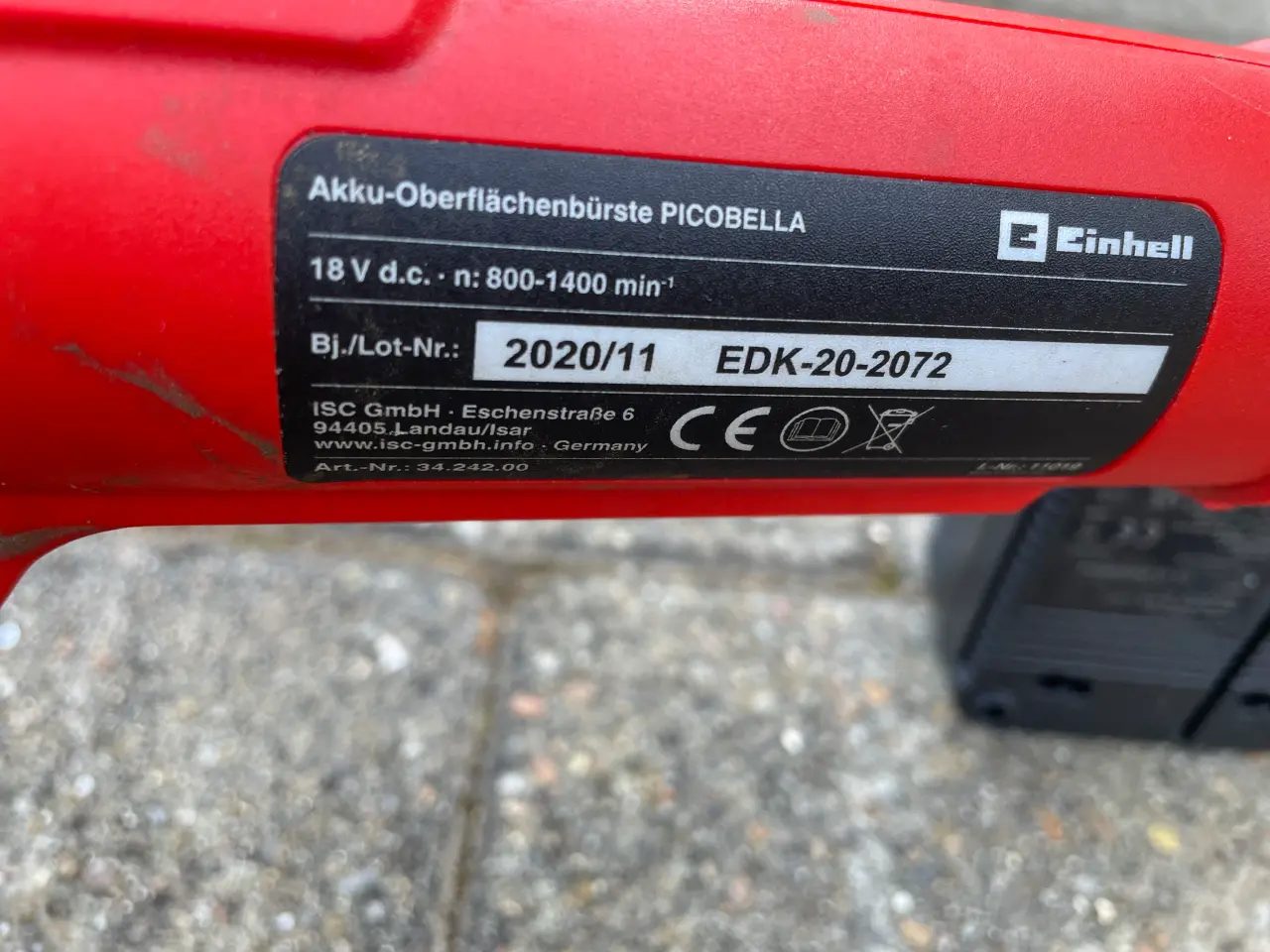 Billede 5 - Sælger Einhell Picobella overfladebørste