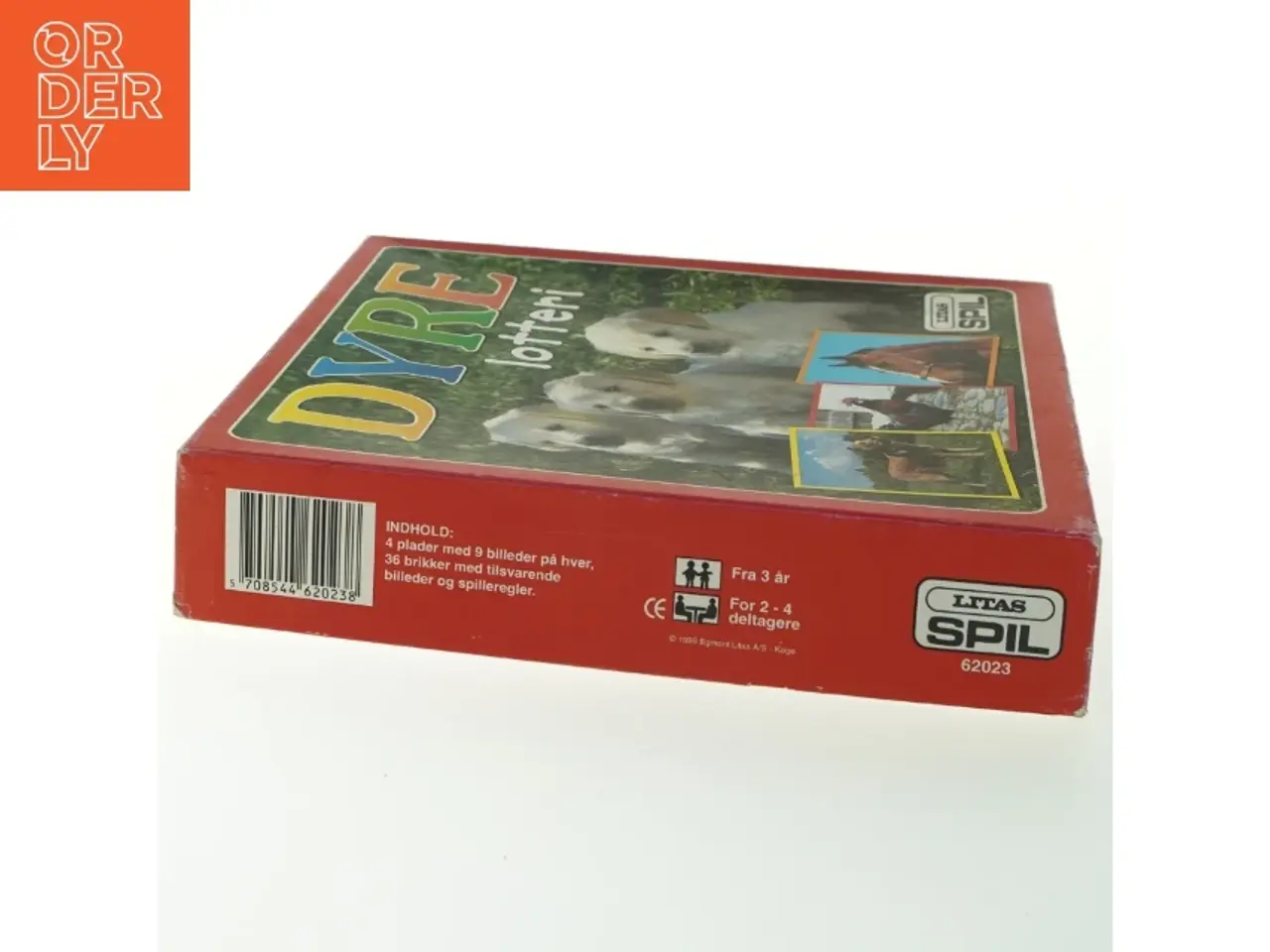 Billede 6 - Dyre Lotteri Brætspil fra Litas Spil (str. 22,5x5 cm)