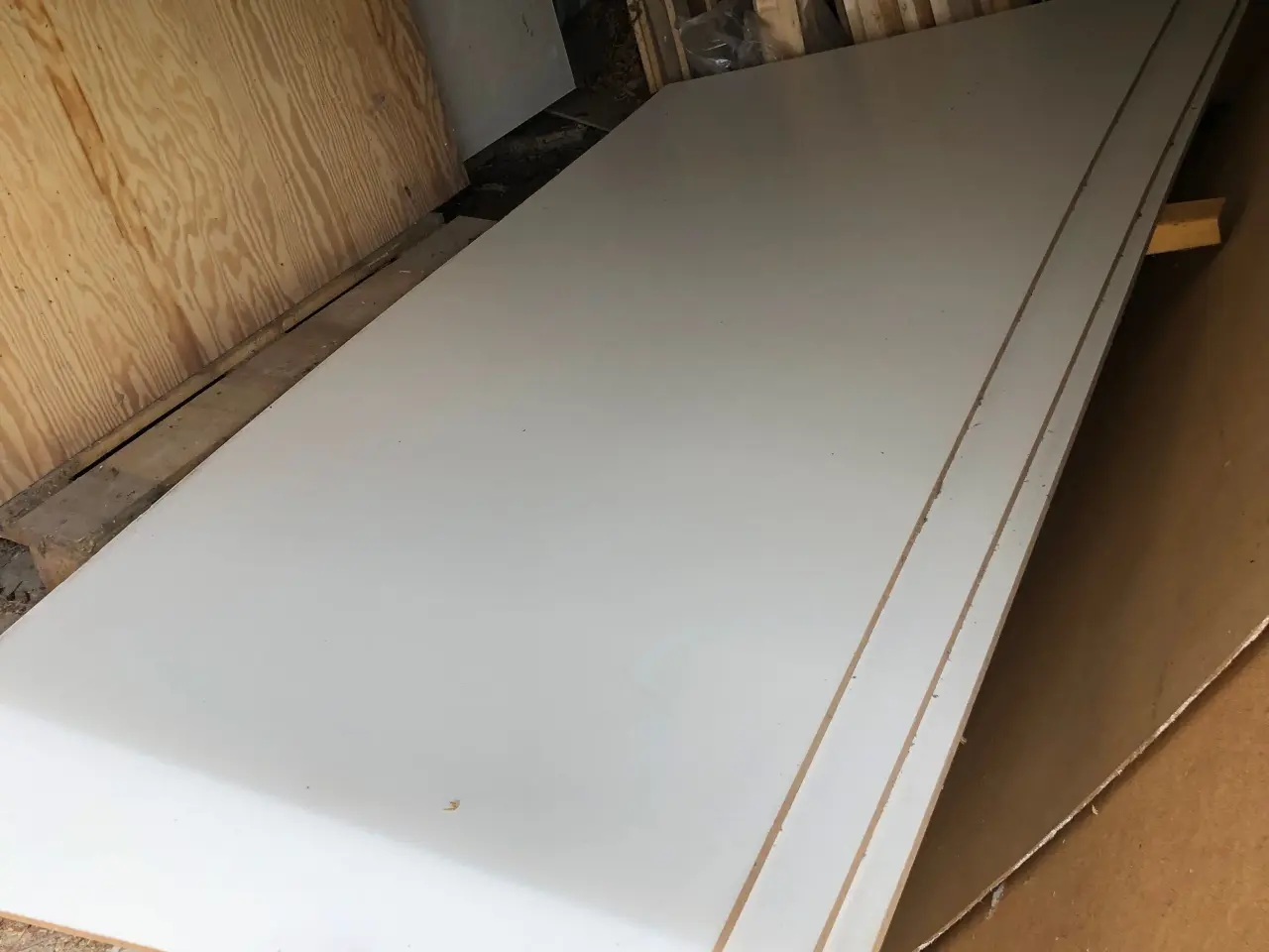 Billede 1 - Hvide laminatsplader 