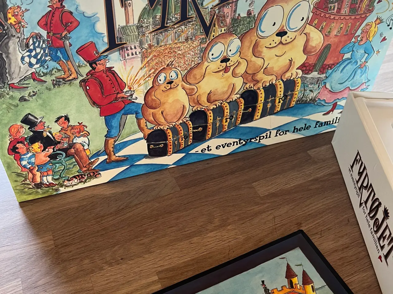 Billede 1 - Brætspil fyrtøjet