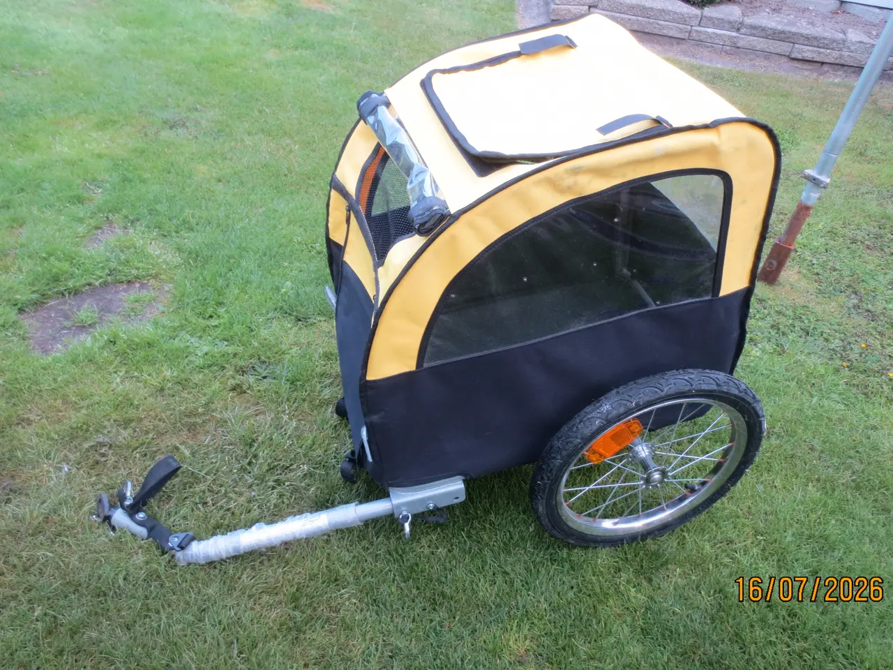 Billede 1 - 1 stk Cykeltrailer til hunden
