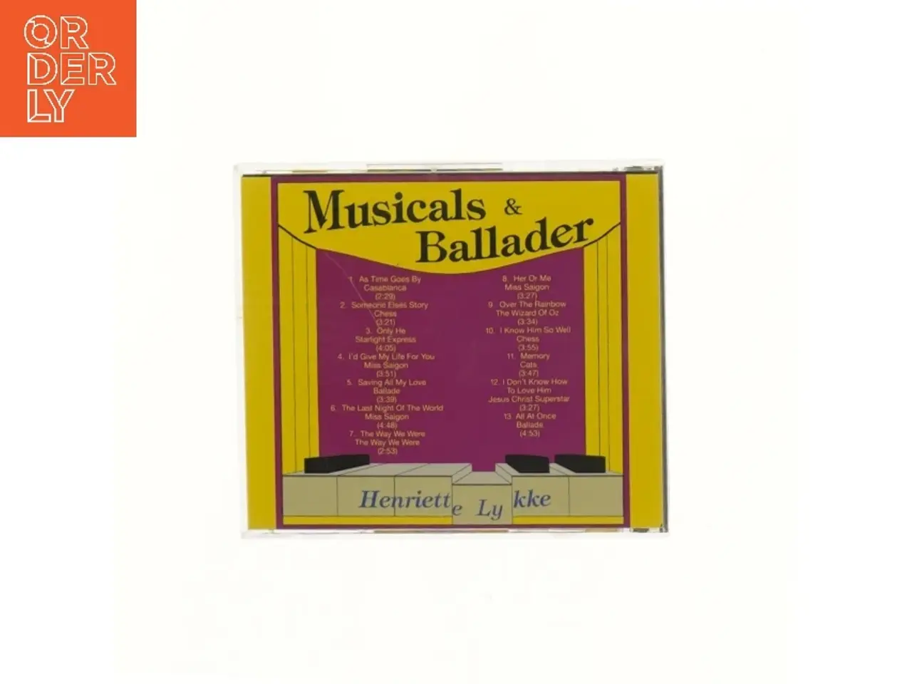 Billede 2 - Musicals & Ballader CD (str. 12,5x14 cm)