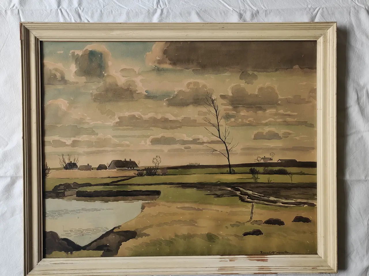 Billede 1 - Smukt stemningsbillede fra 1920erne - Harald Henri