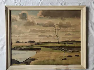 Smukt stemningsbillede fra 1920erne - Harald Henri