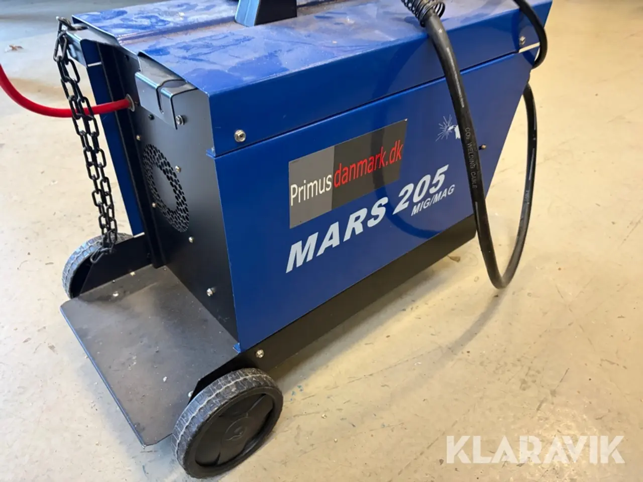 Billede 9 - Svejsemaskine Primus Danmark Mars 205 MIG/MAG 230 V – 185 A