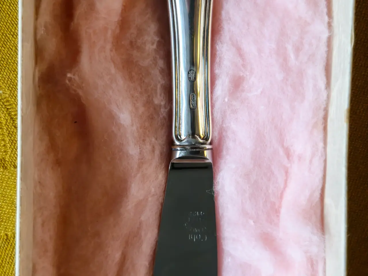 Billede 1 - Georg Jensen dobbelt riflet middagskniv