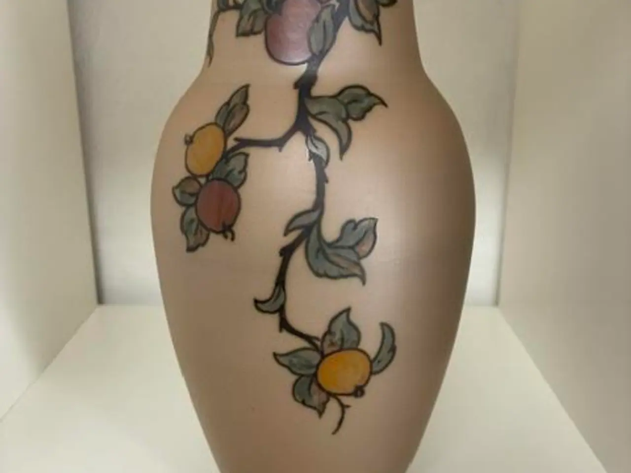 Billede 2 - Hjorth vase med papegøje 26,5 cm