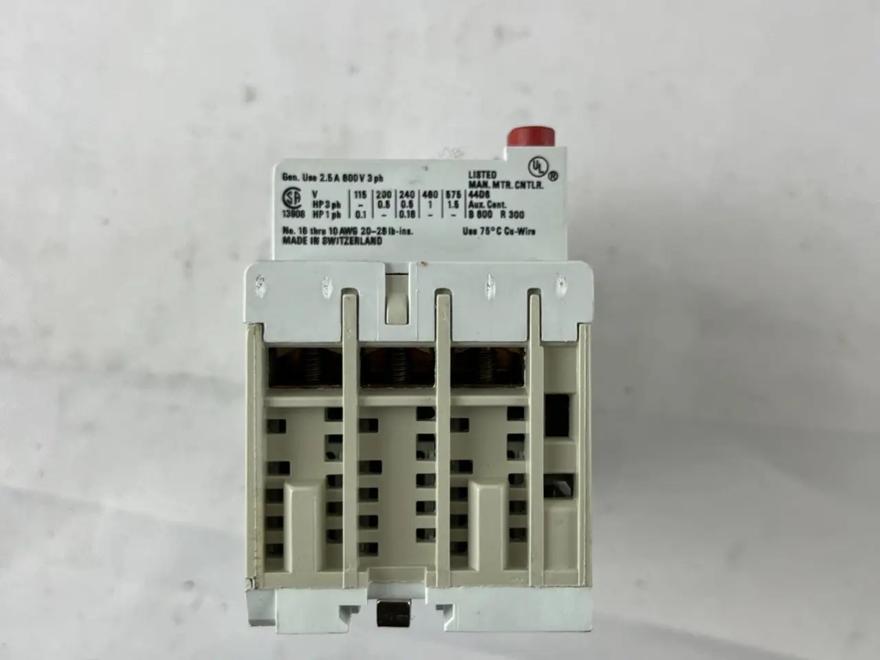 Billede 4 - Allen‑Bradley 140-MN-0063 Manual Motor Starter