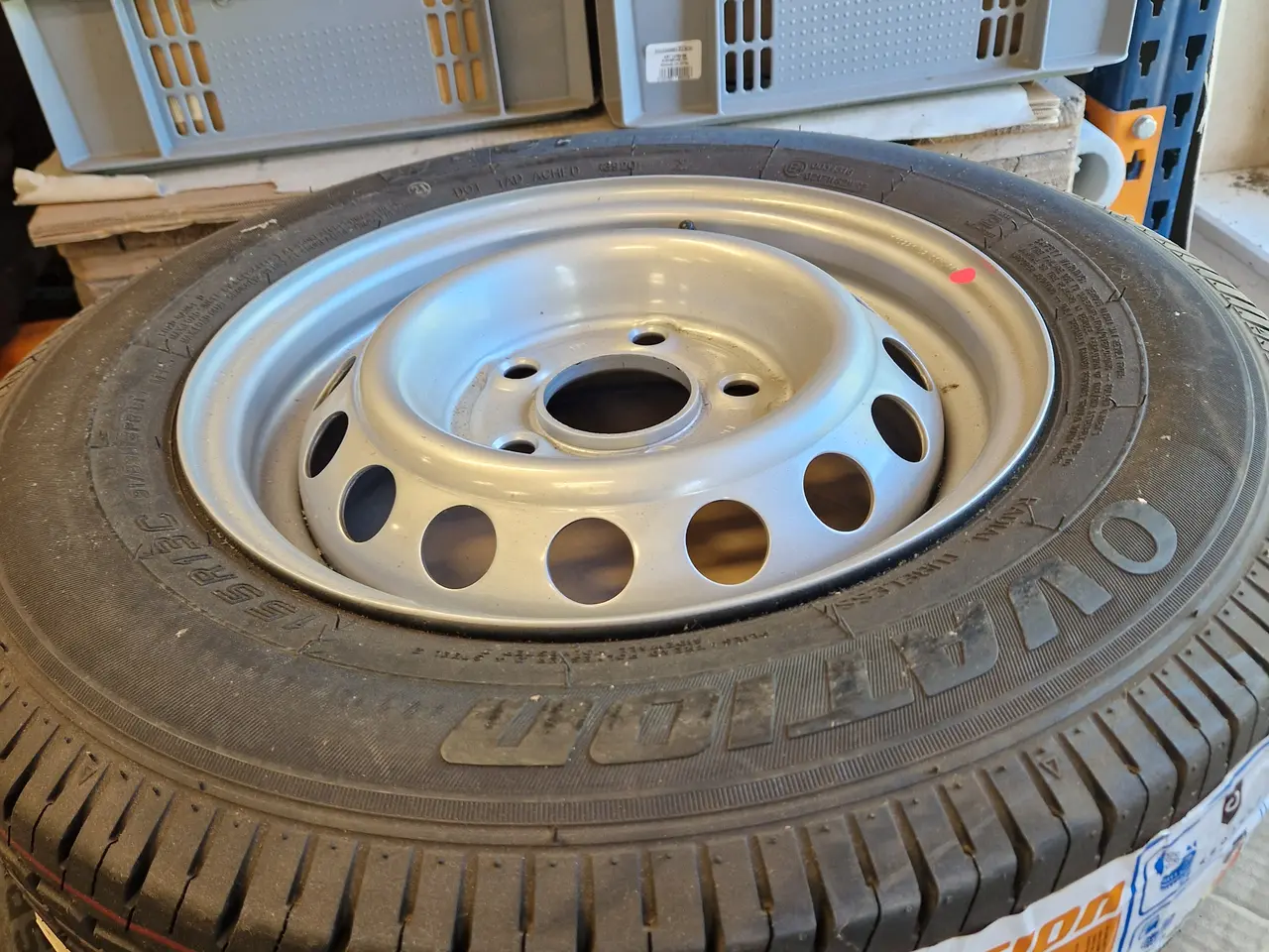 Billede 1 - NYE!! Trailer hjul 155/80x13