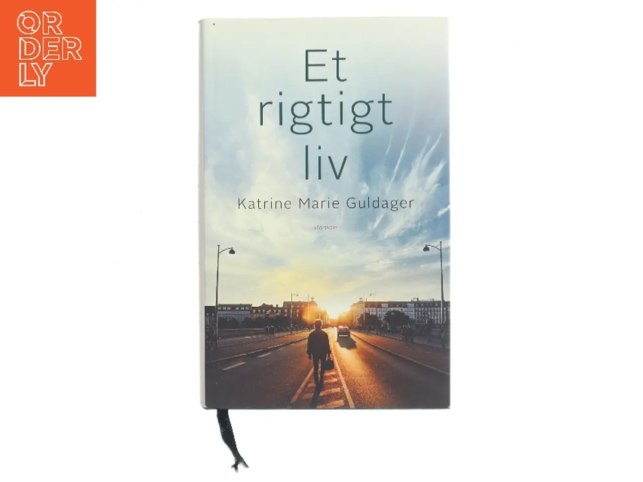 Billede 1 - Et rigtigt liv : roman af Katrine Marie Guldager (Bog)