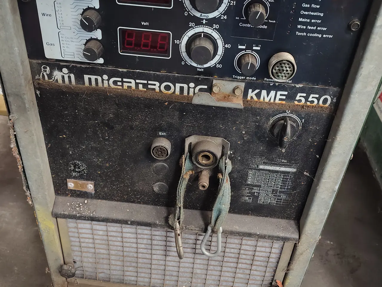 Billede 6 - Svejseværk MIGATRONIC KME 550