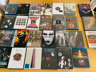 Musik dvd og Blu-Ray forskellige kunstnere
