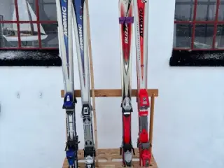 Atomic og Blizzard ski