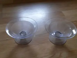 Tupperware portionsglas 2 stk