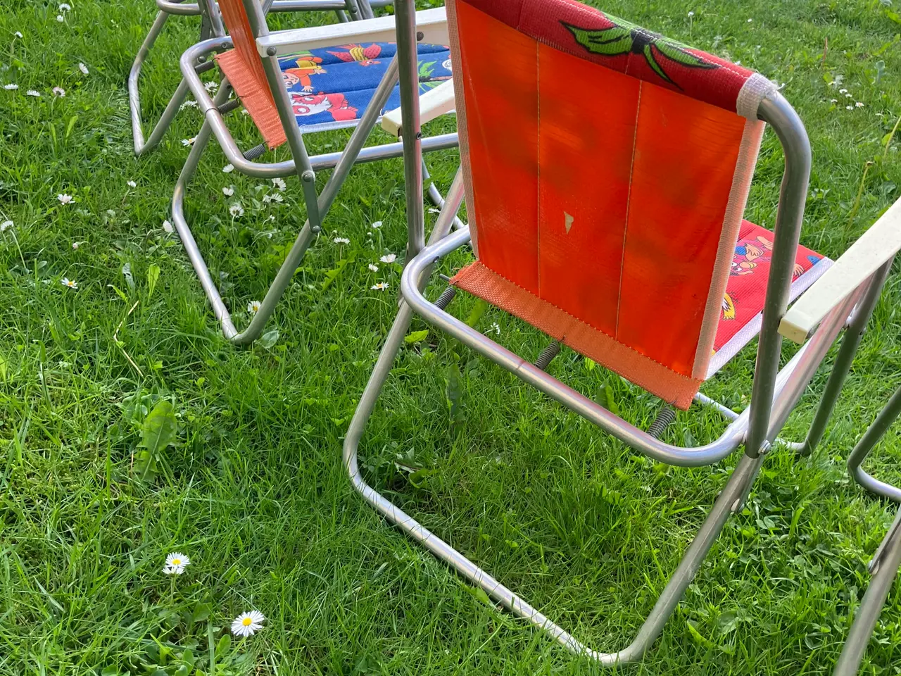 Billede 3 - Børne camping stole 1970’erne