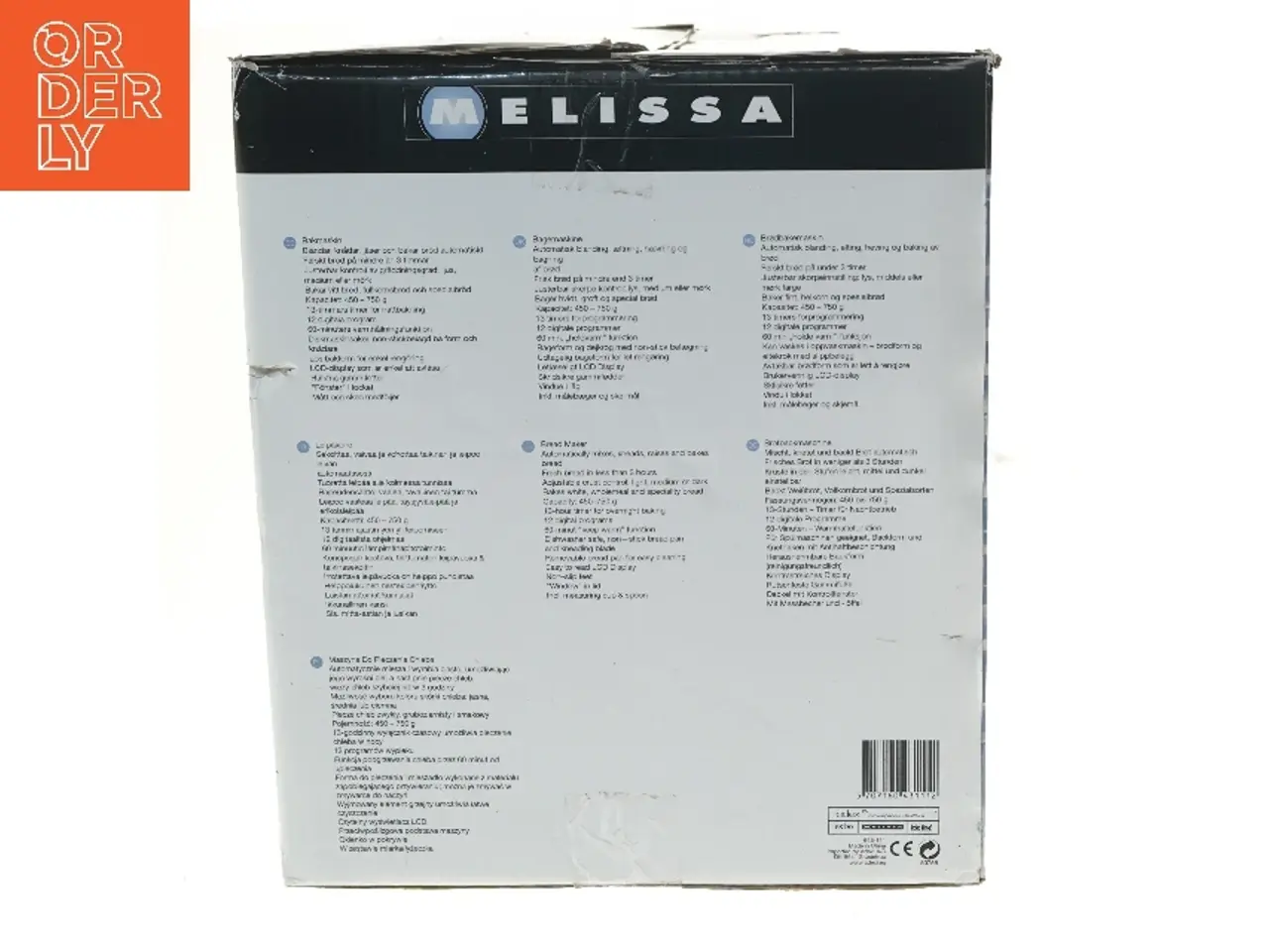 Billede 6 - Brødbagemaskine fra Melissa (str. 30x25x35 cm)