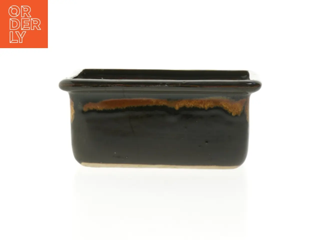 Billede 1 - Sort keramikfad (str. 18x12 cm)