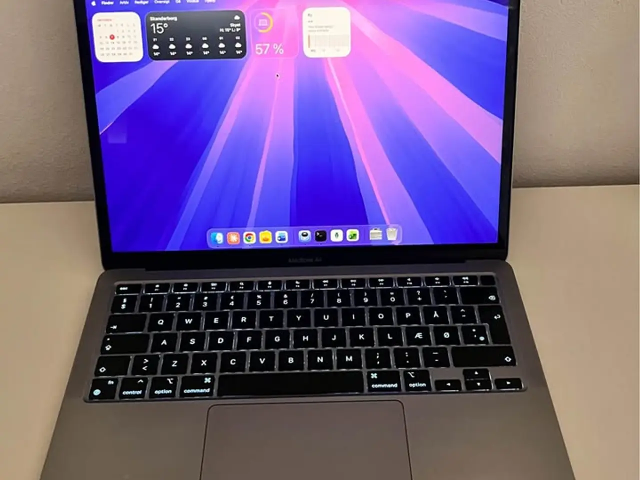 Billede 1 - Macbook Air M1 13,3" 2020 Space Grey