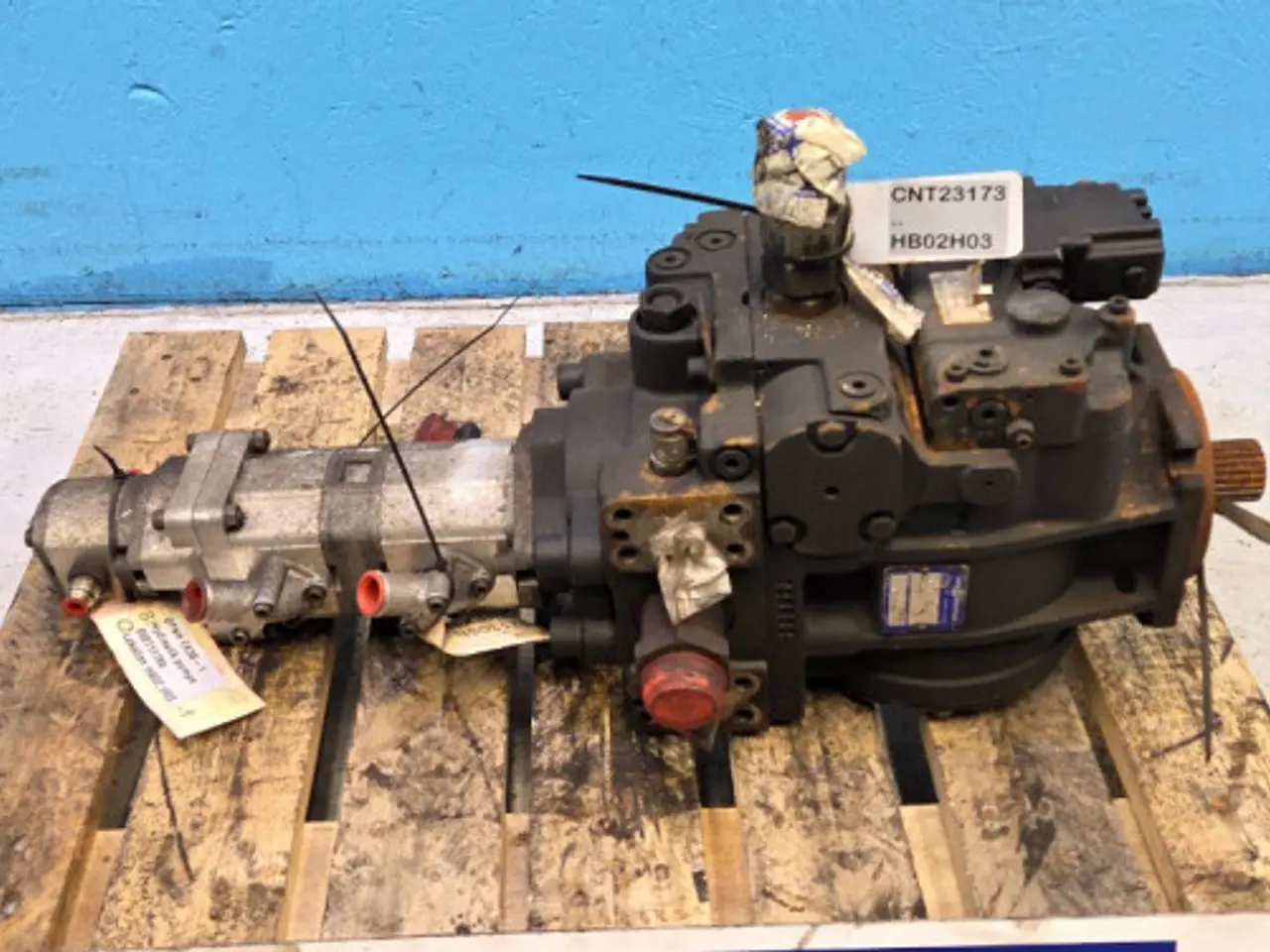 Billede 2 - New Holland FX38 Hydraulikpumpe 84814889