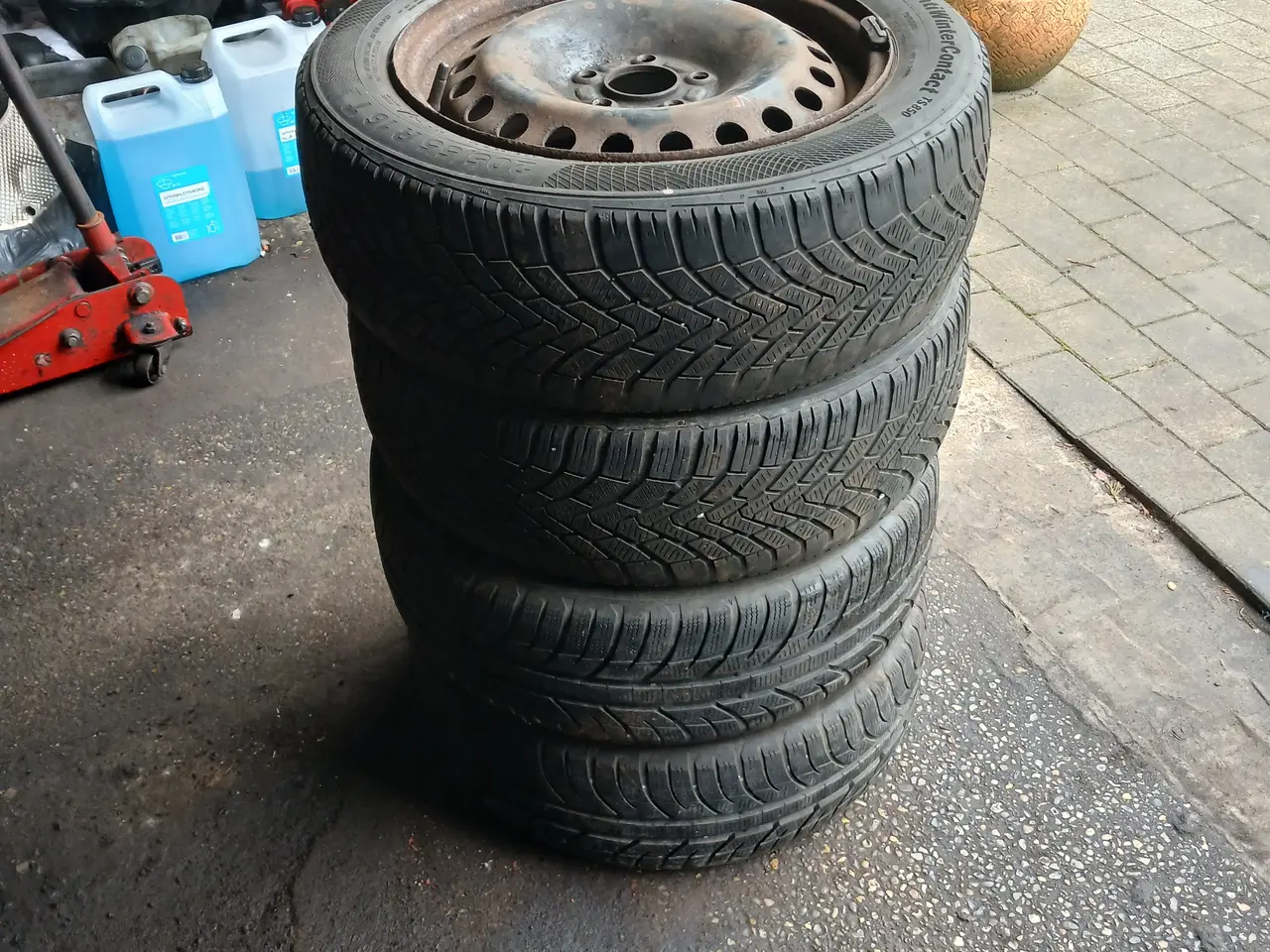 Billede 1 - Vinterdæk med fælge fra Ford Cmax