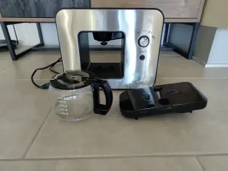 Kaffemaskine til 2 personer.