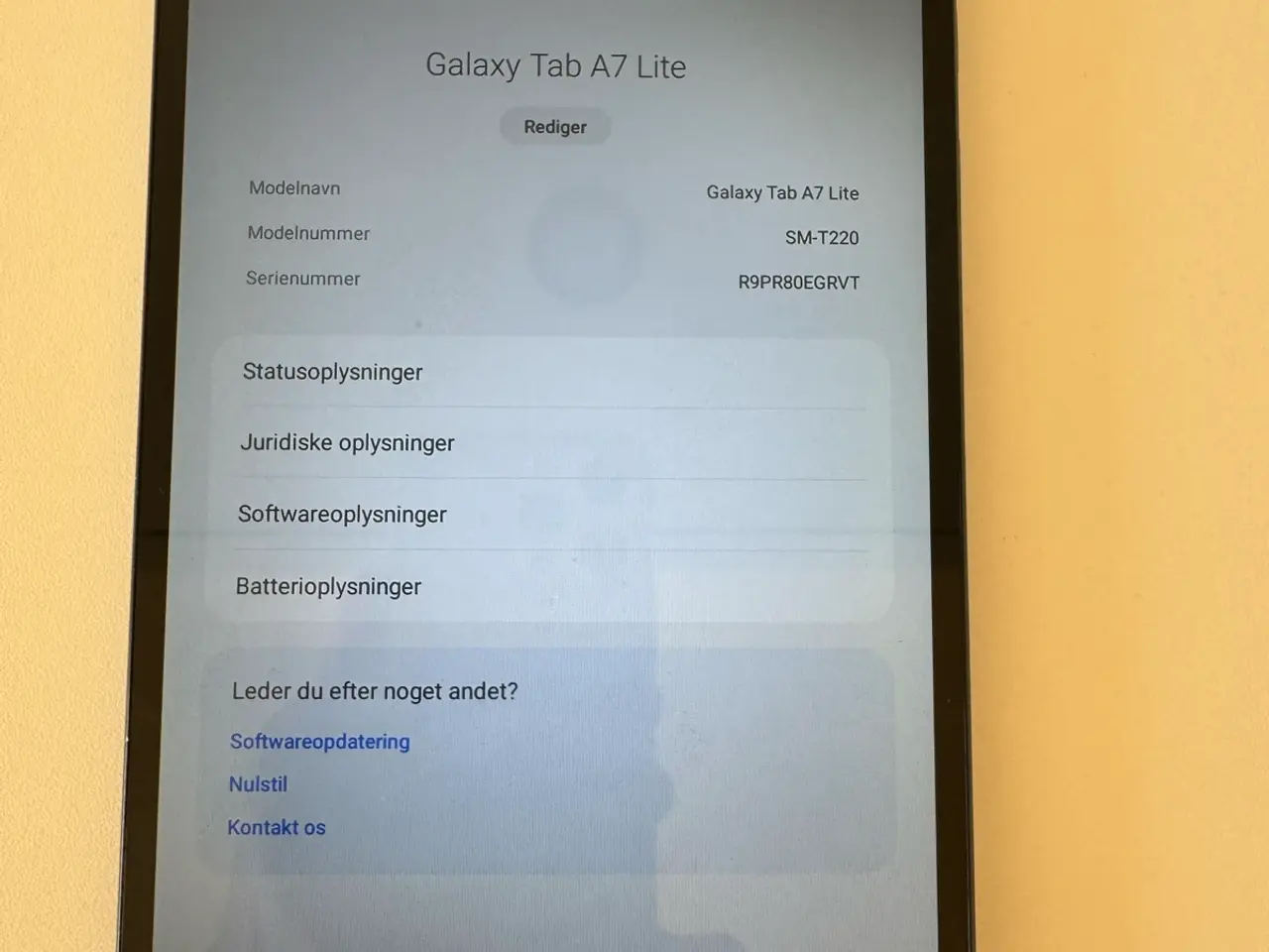 Billede 6 - Samsung Galaxy Tab A7 Lite 32GB Wi-Fi