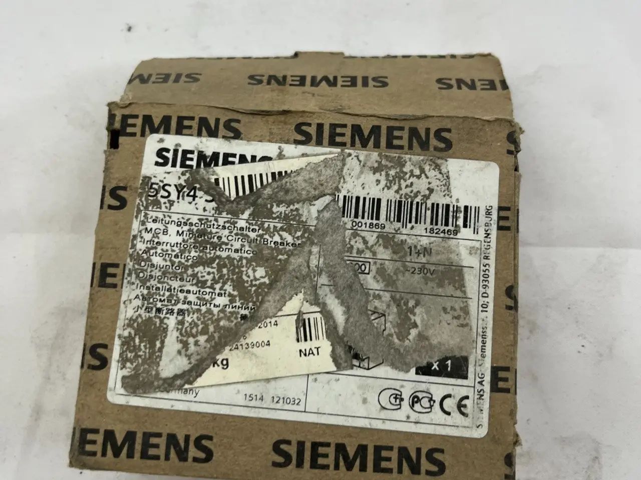 Billede 3 - Siemens 5SY45 MCB Miniature automatsikring 1+N 4A