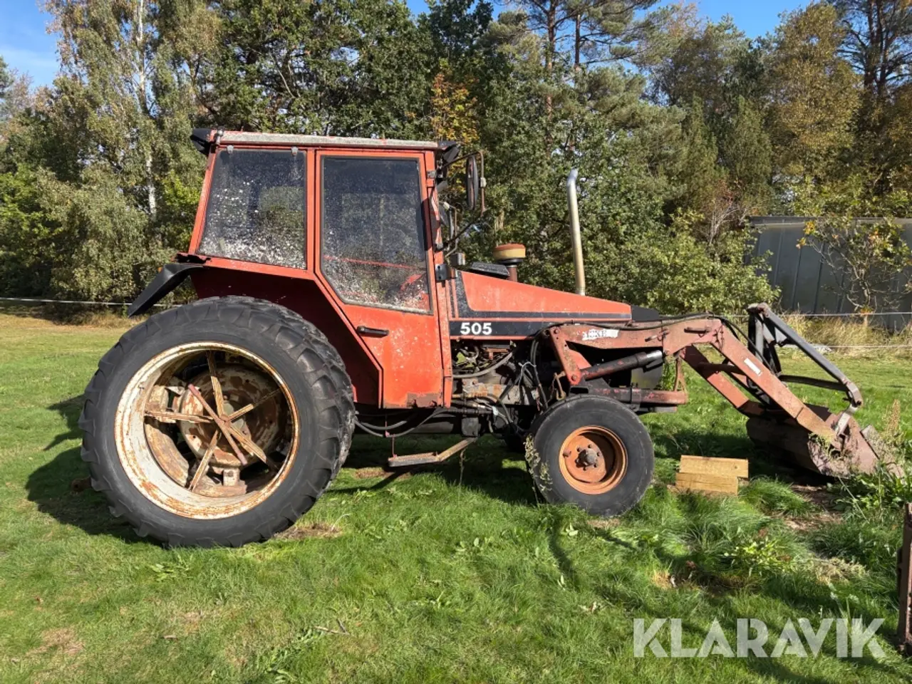 Billede 6 - Traktor Volvo BM Valmet 505 - GLTX med frontlæsser