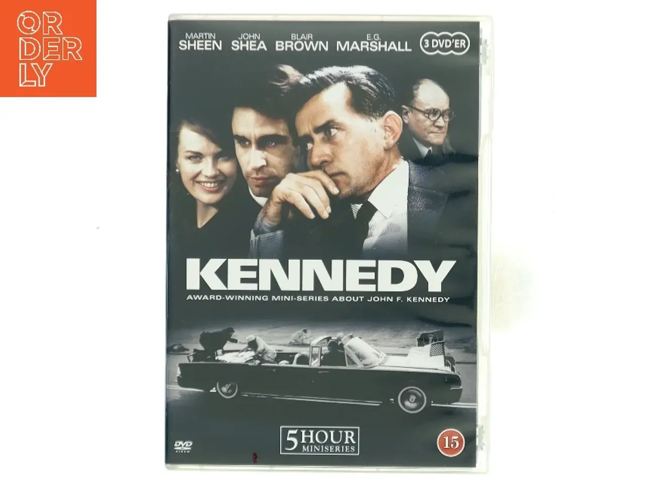 Billede 1 - Kennedy (Miniseries) med Martin Sheen (DVD)