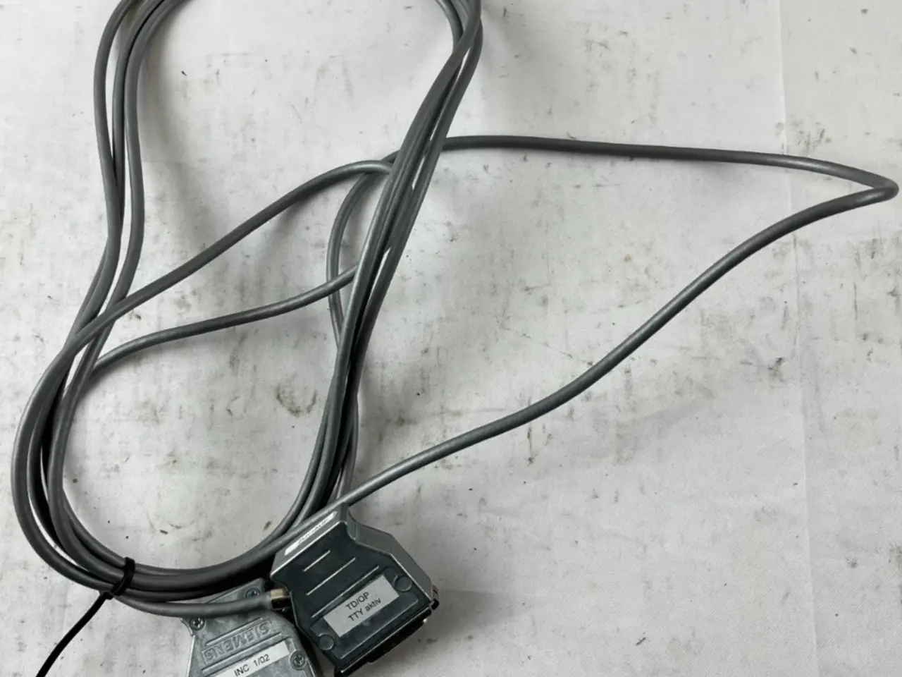 Billede 1 - Siemens TTY kabel TDI OP TTY aktiv INC 1/02 PLC