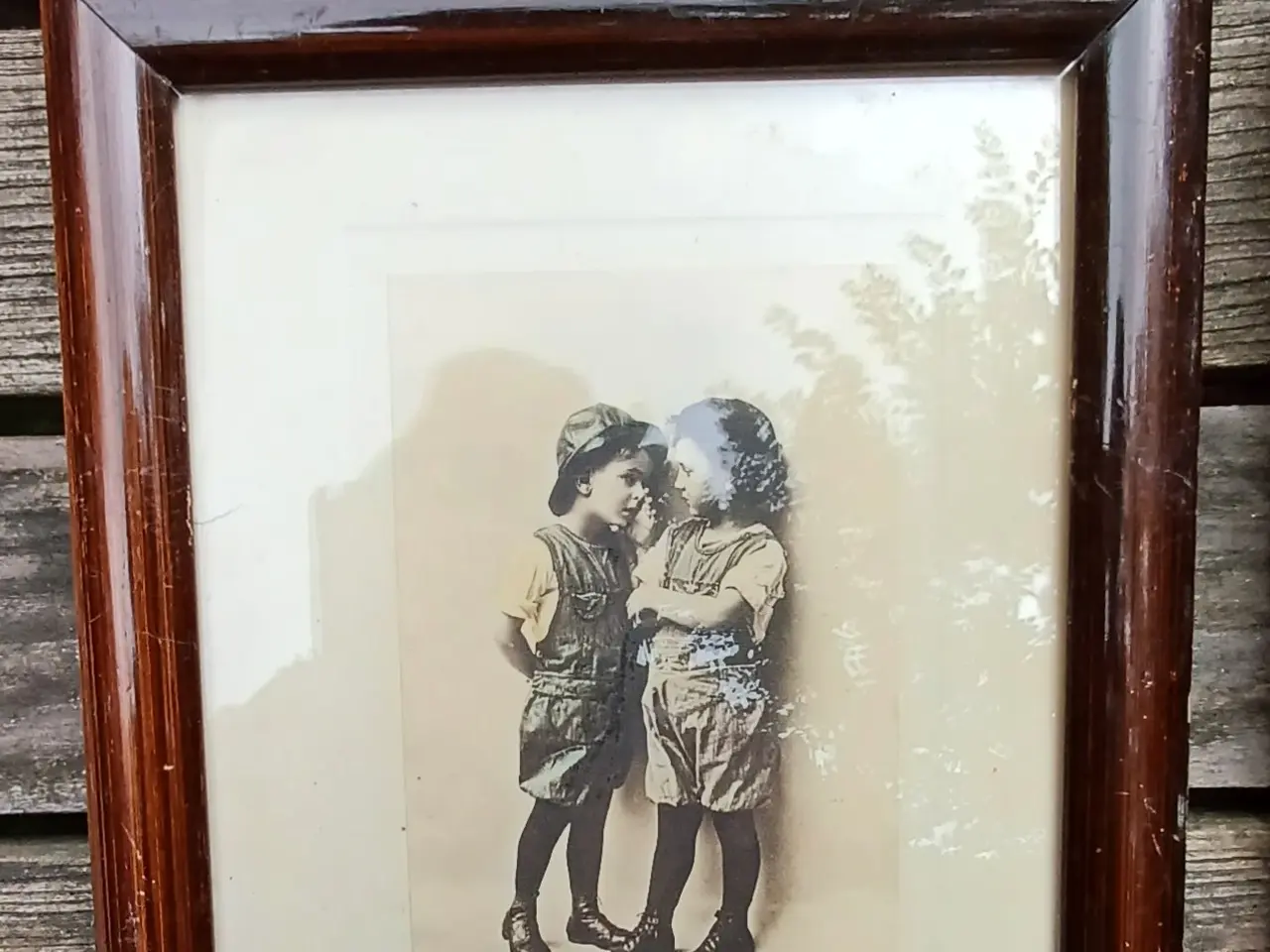 Billede 2 - Antikke billeder af børn. Fotokunst.