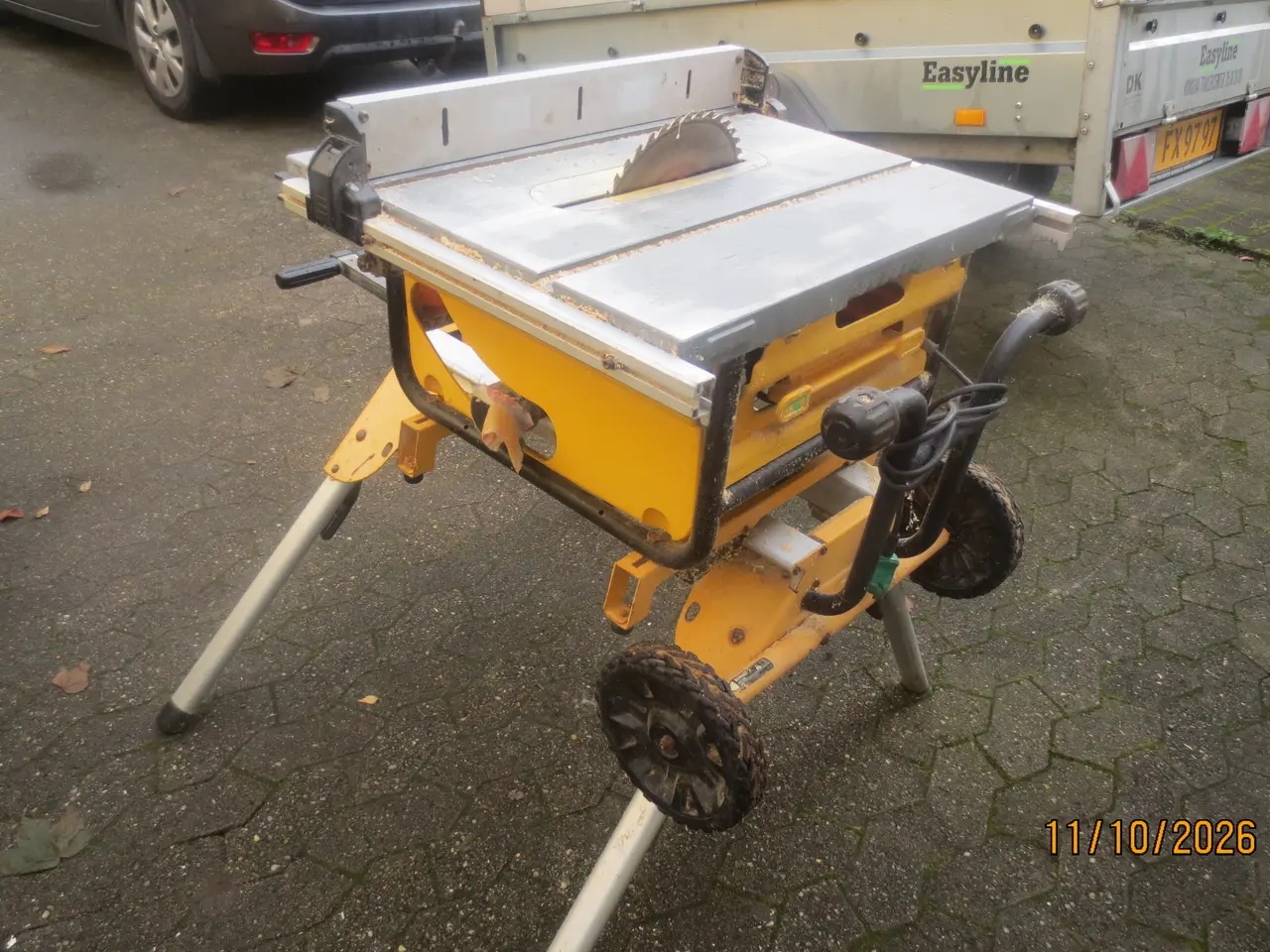 Billede 5 - 1 stk De Walt DW 745 Type 3 Rundsav