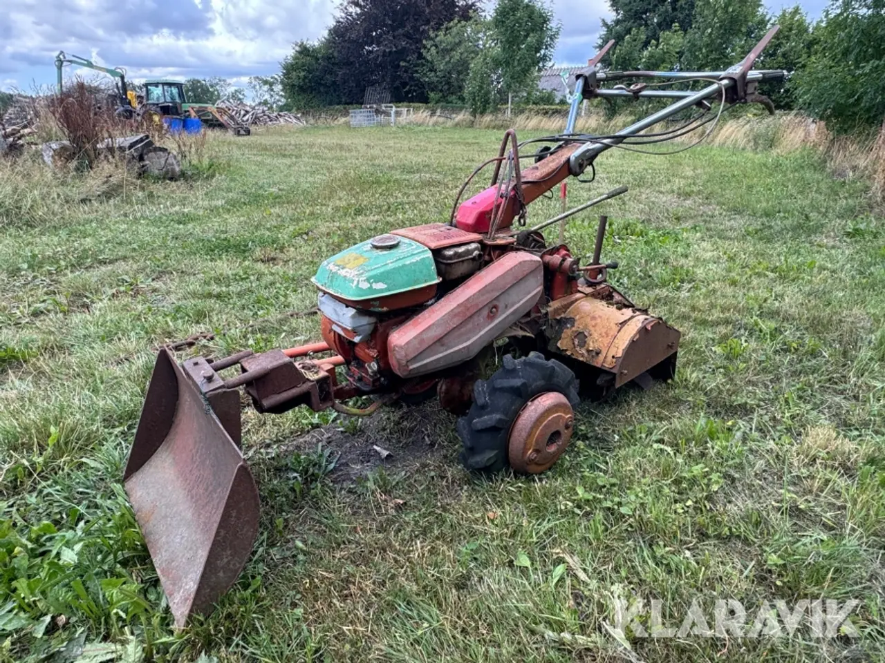 Billede 1 - Fræser Honda med rive