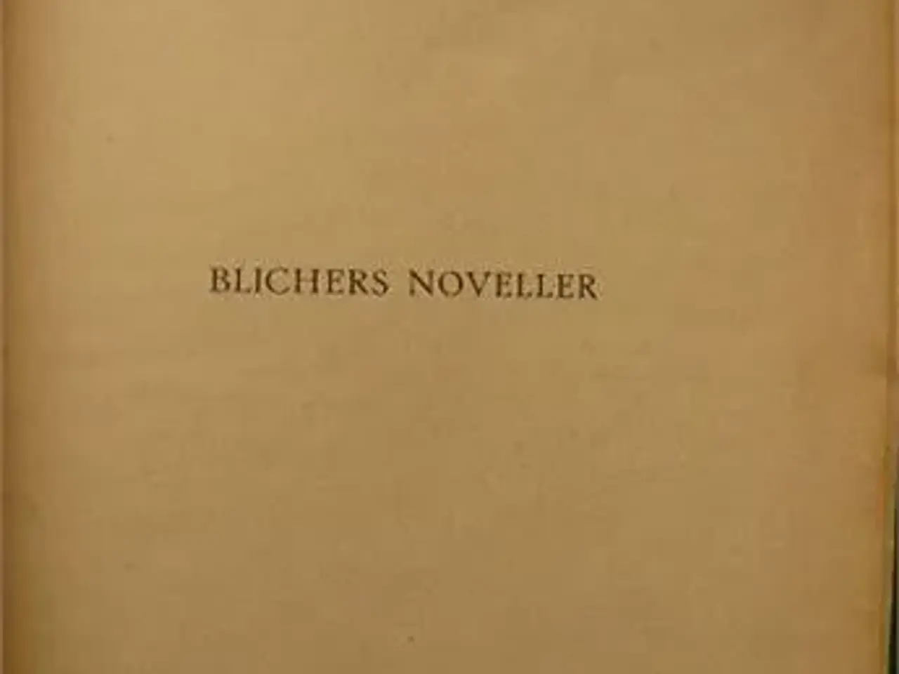 Billede 4 - St. St.Blicher: Udvalgte Noveller - udgave for bør