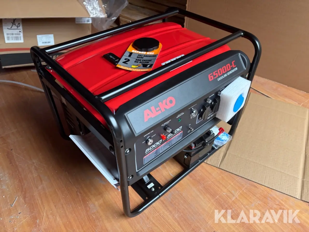 Billede 1 - Generator AL-KO 6500 D-C