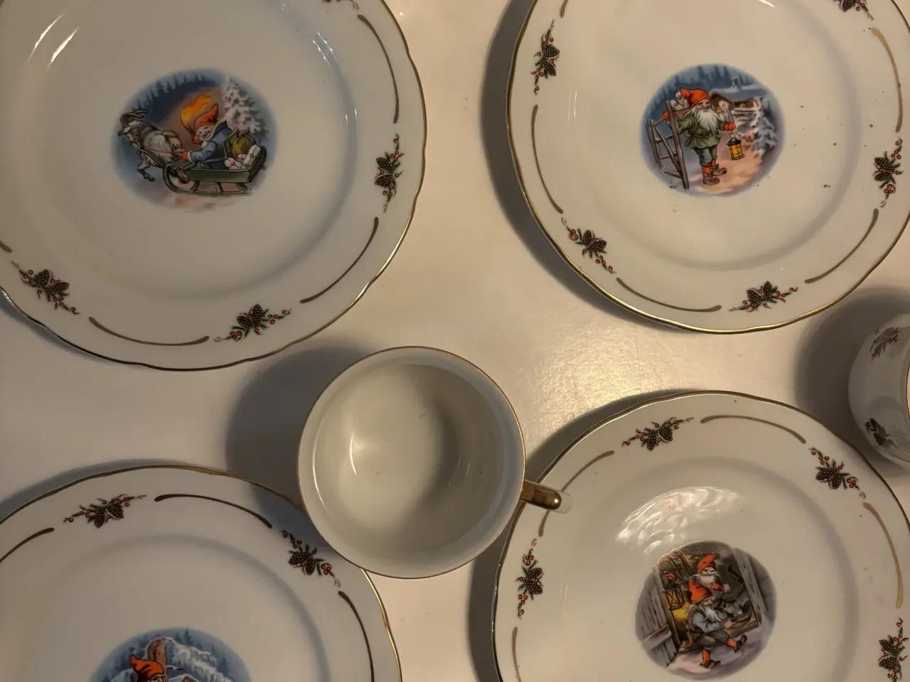Billede 2 - Firkløveren julestel 9 personer