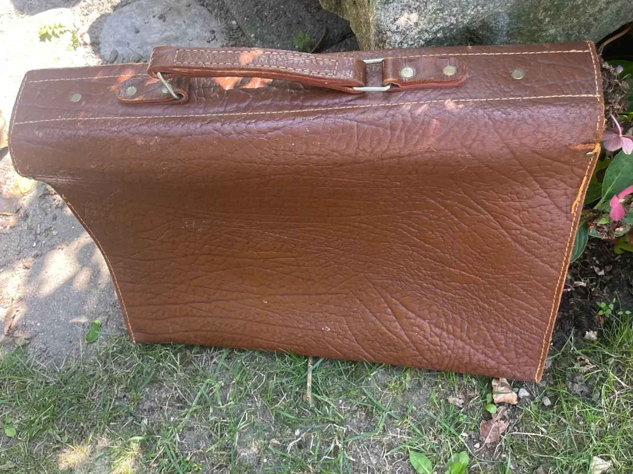 Billede 4 - Gammel taske mappe skoletaske 50” retro