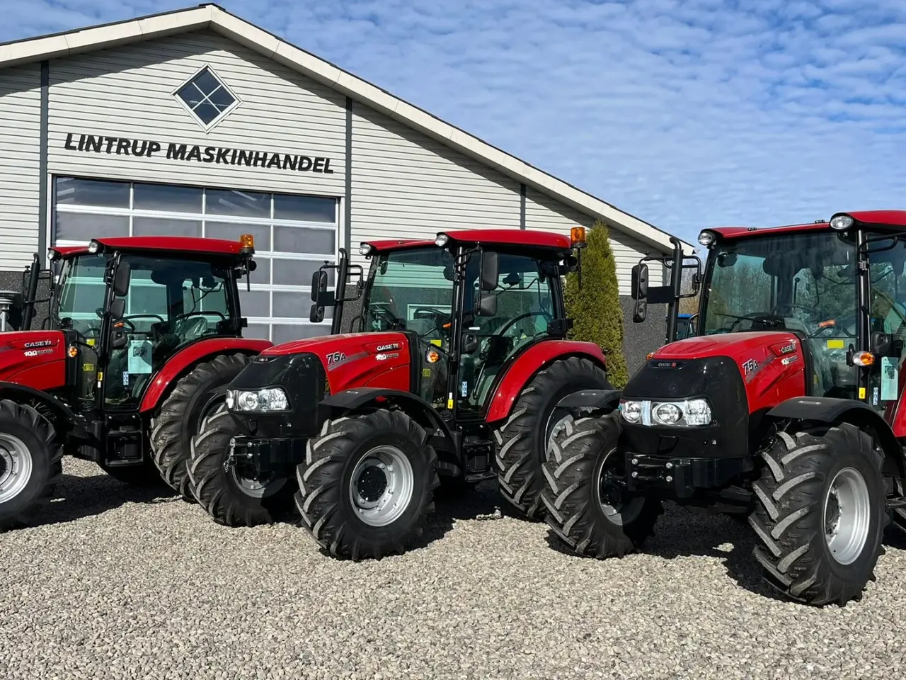 Billede 6 - Case IH Farmall 75 A Med Quicke frontlæsser med Euroskifte, 3die funktion og dæmper, samt og brede hjul.