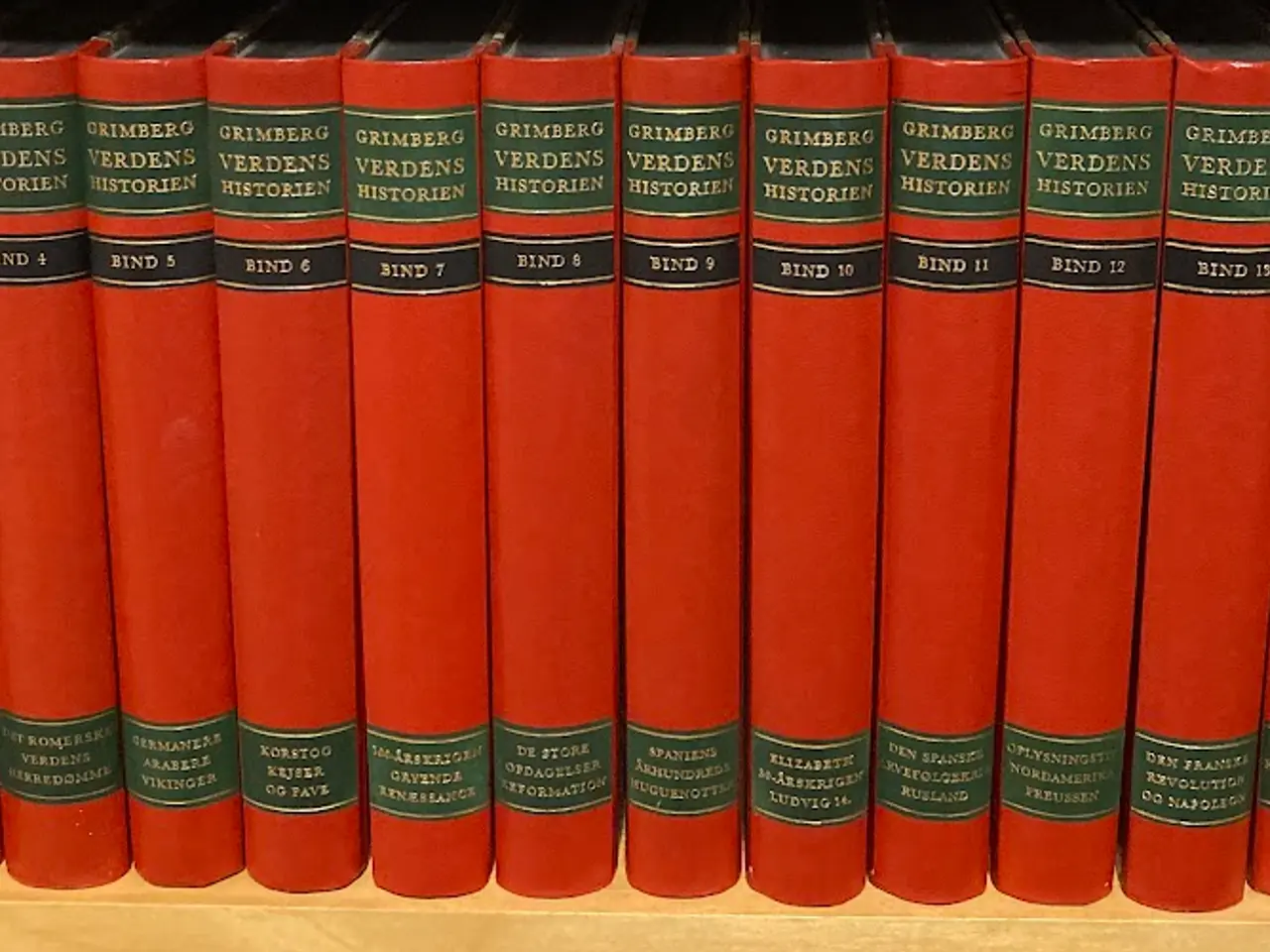 Billede 1 - Grimberg Verdens Historien - 16 bind