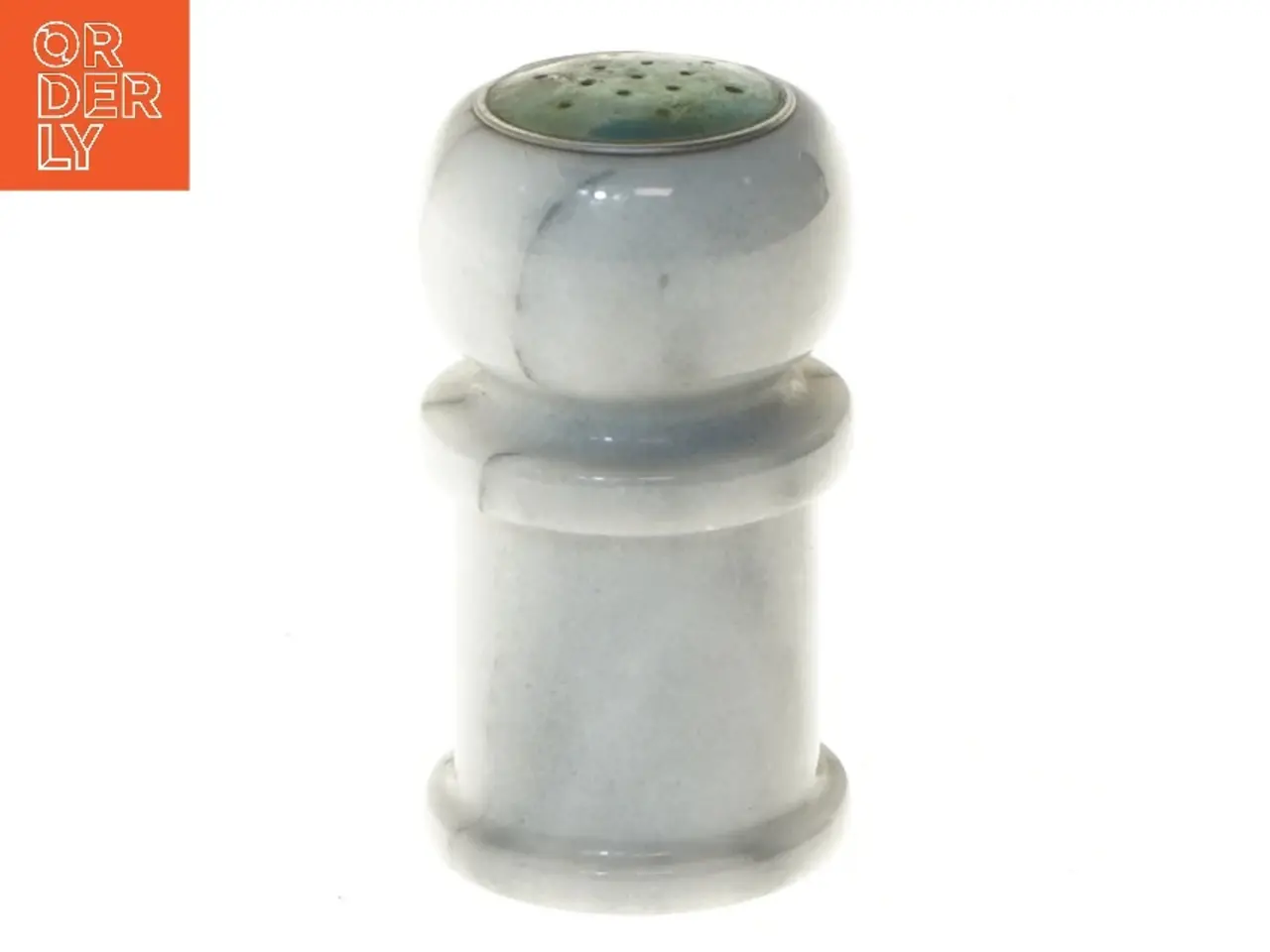 Billede 1 - Salt og peber sæt i marmor (str. 10 cm)