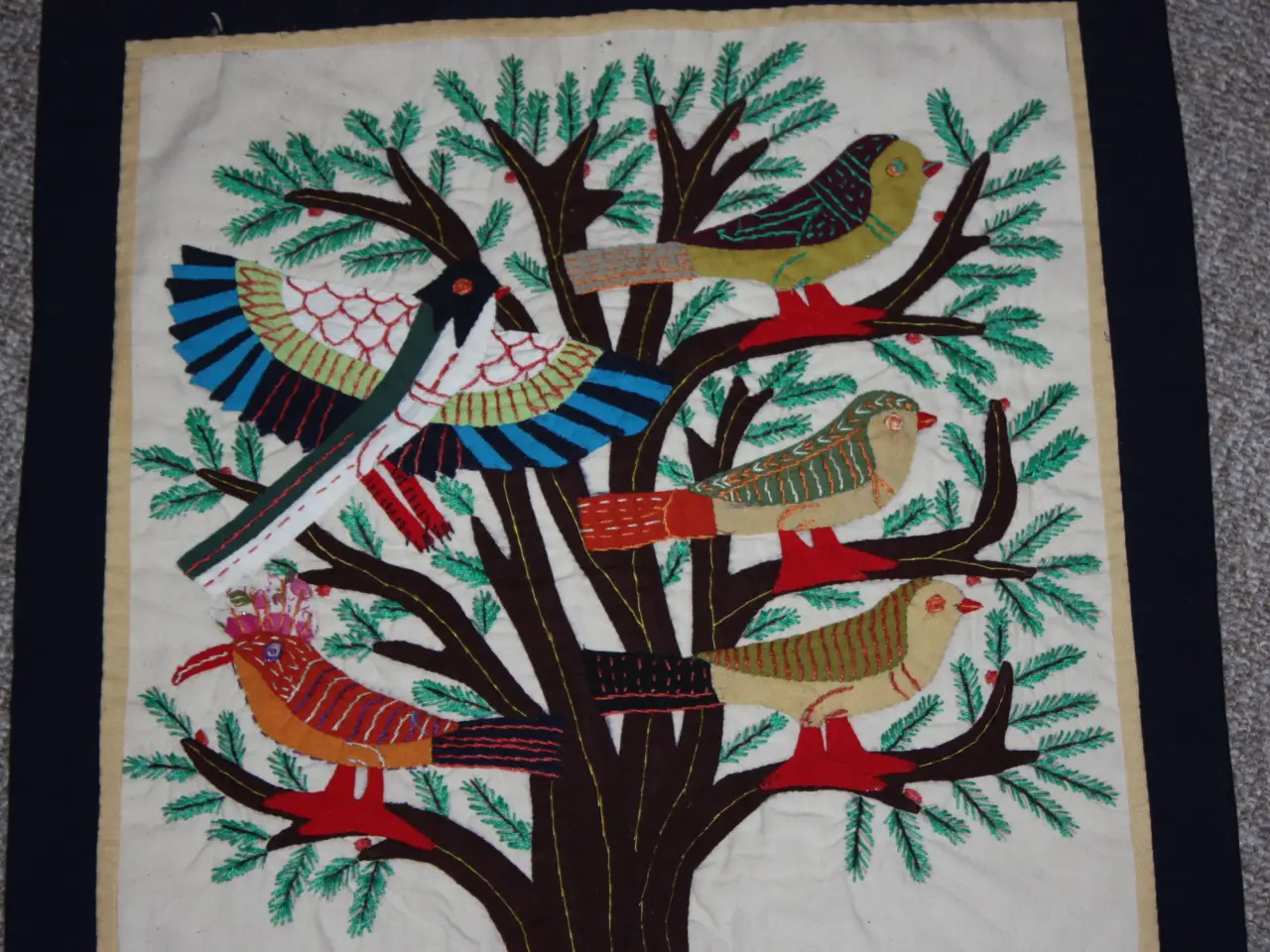 Billede 2 - Patchwork Livets træ/ Tree of life pudebetræk
