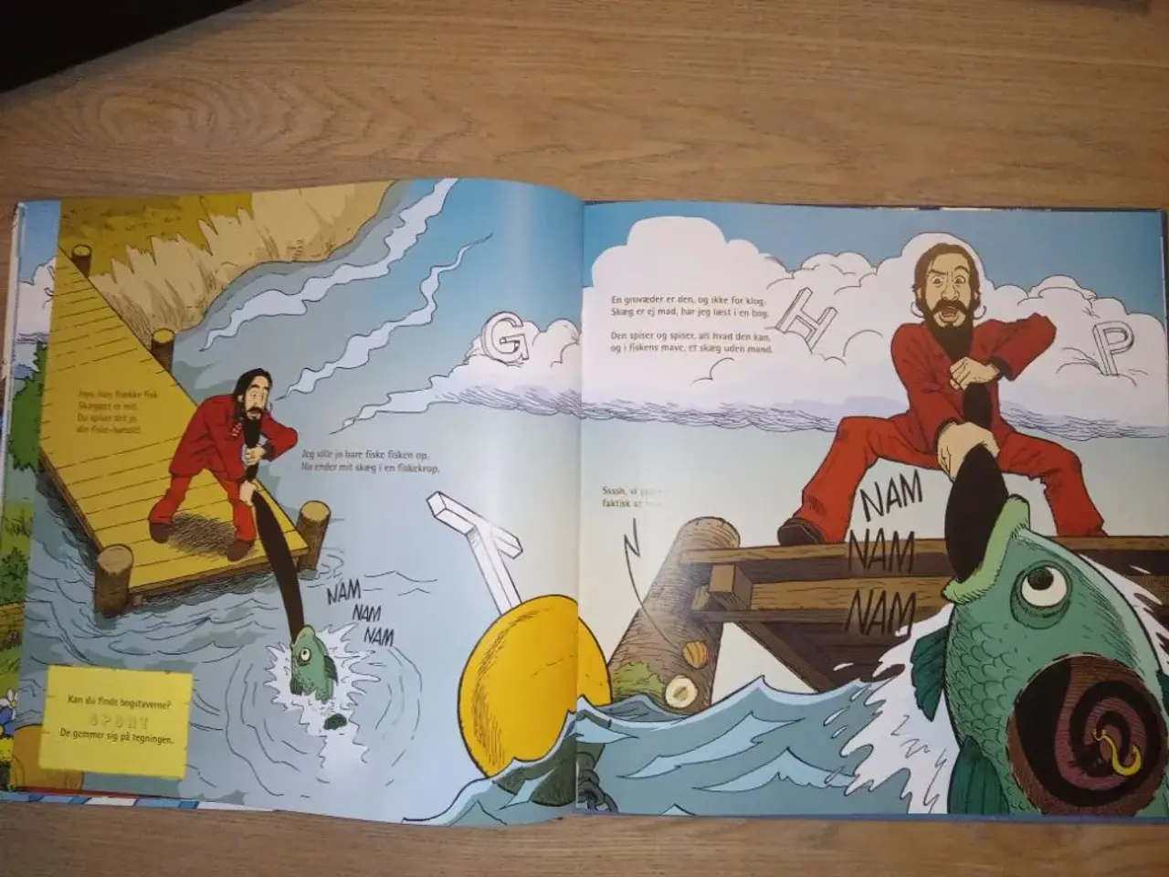 Billede 2 - Skæg med bogstaver