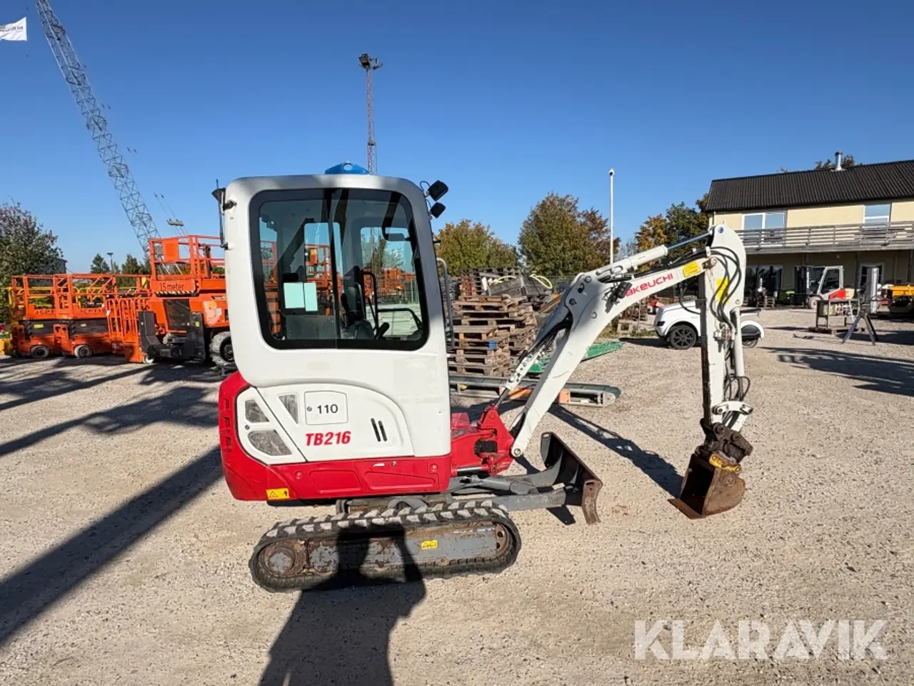 Billede 7 - Minigraver Takeuchi TB216 Rotortilt