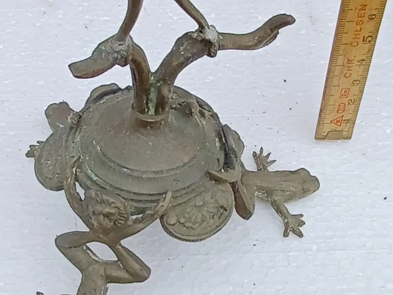 Billede 2 - Bronzefigur.