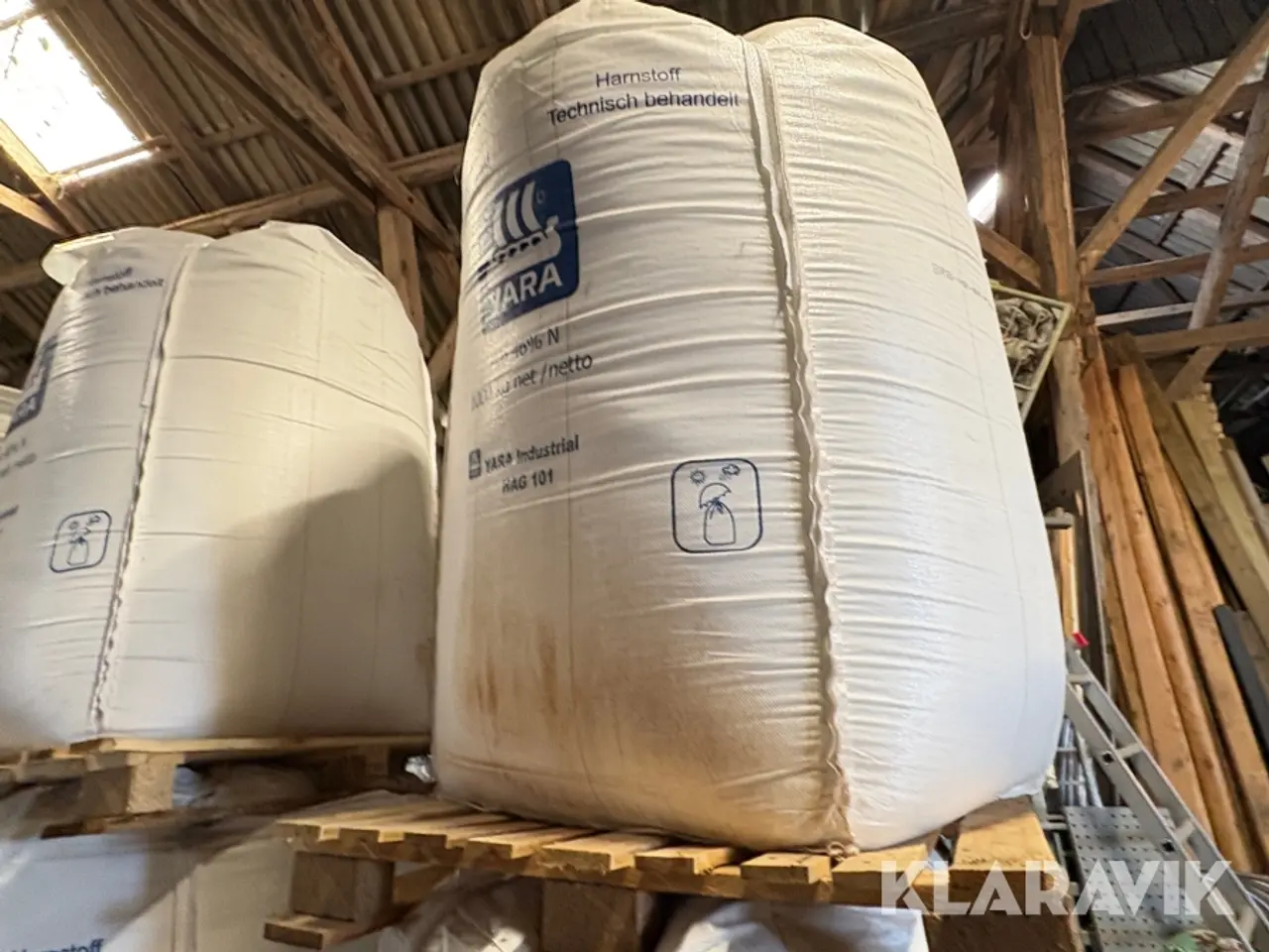 Billede 11 - Tømiddel 5 paller ca 4.5ton Yara Teknisk Urea