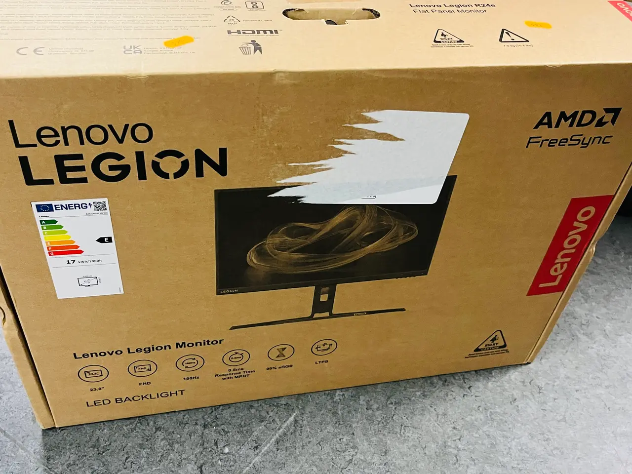 Billede 1 - Computerskærm 24' tommer LENOVO LEGION Model: R24e