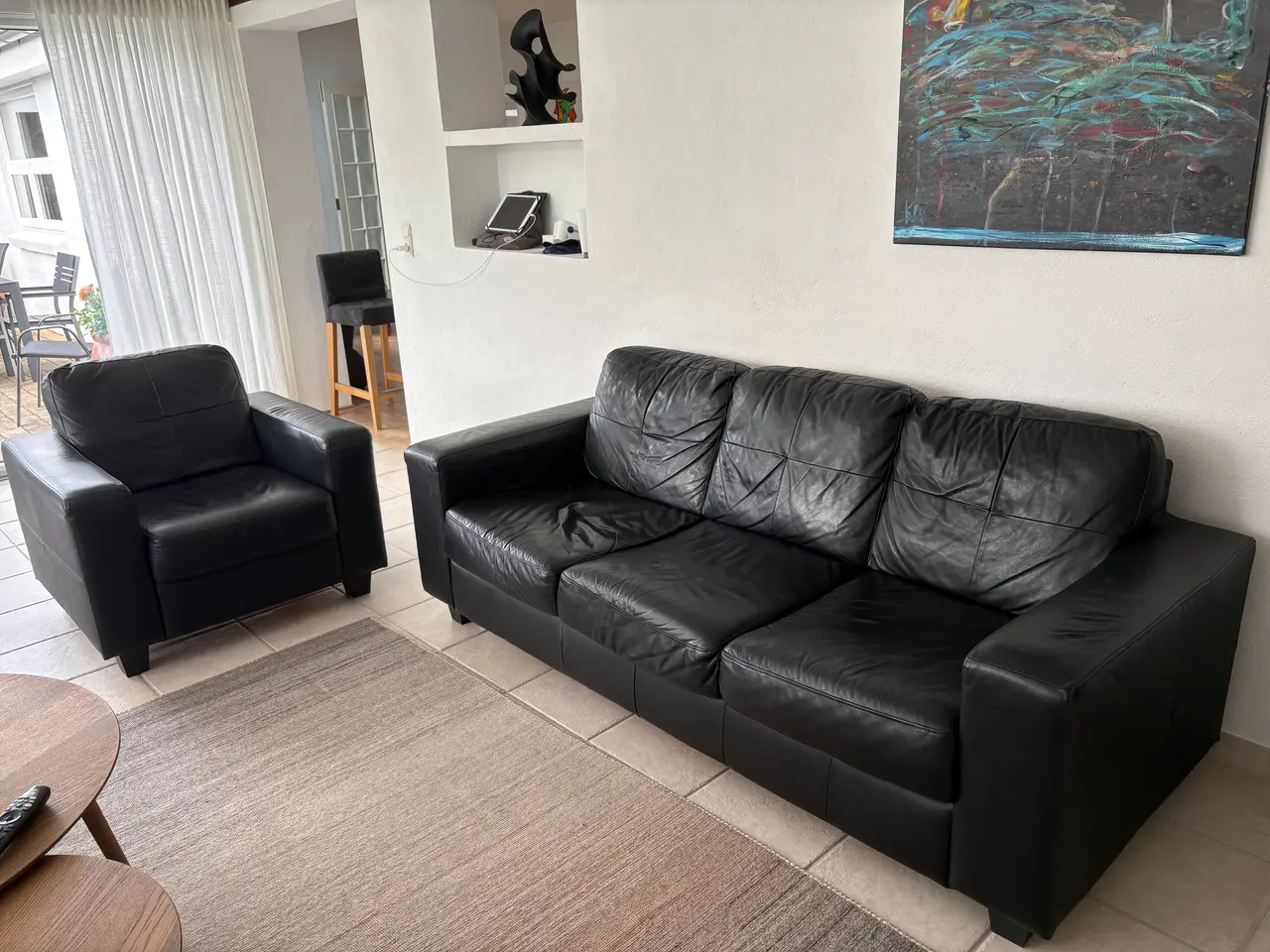 Billede 1 - 2 sofaer og 2 lænestole